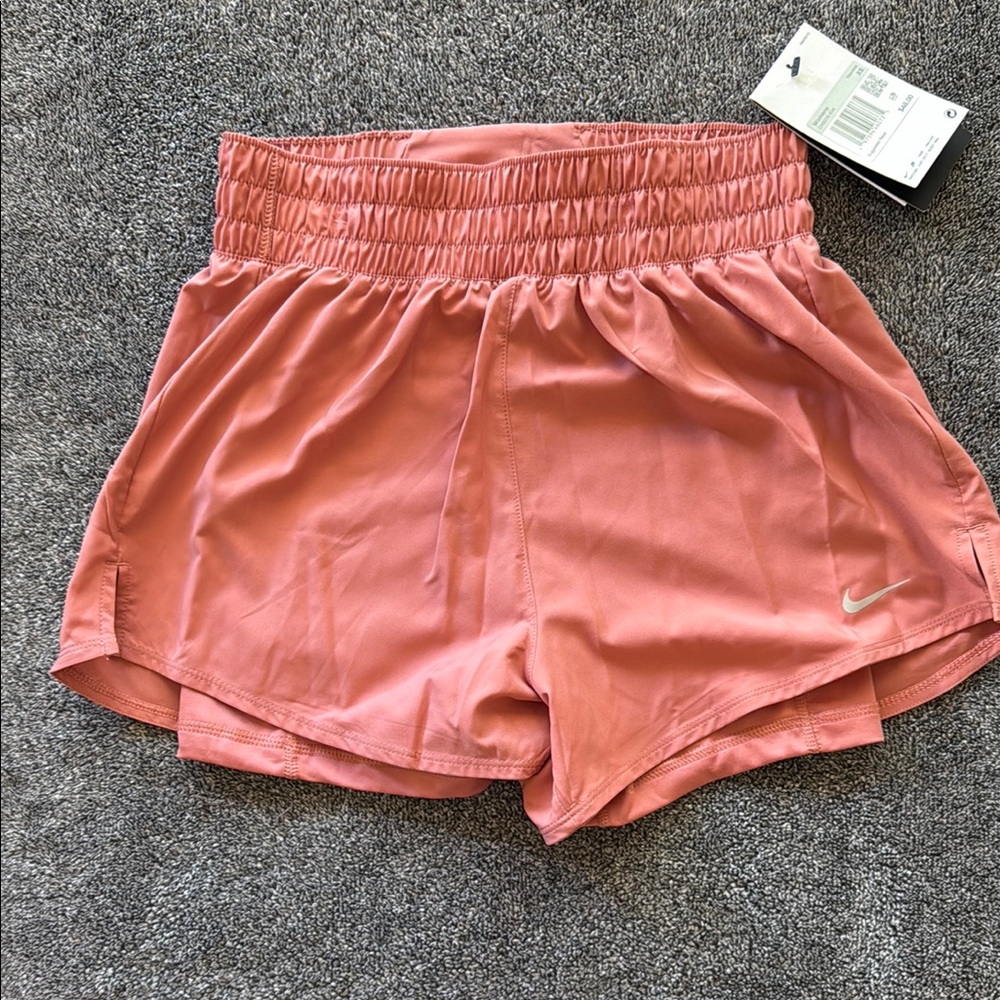 Nike Women's Mauve Red Athletic Shorts
